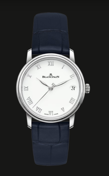 Review Blancpain Villeret Women Date Replica Watch 6127 1127 55B